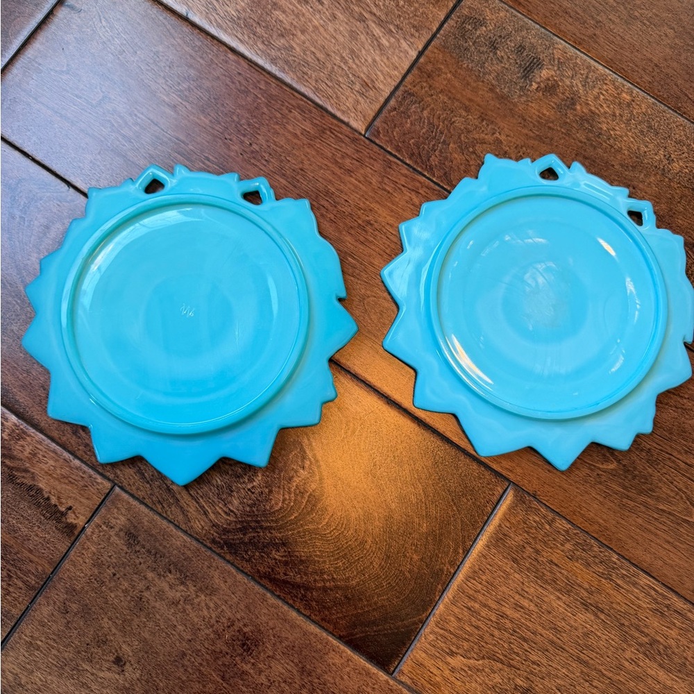 Vintage turquoise color Westmoreland Three Roosevelt Bears - Picture 4 of 6